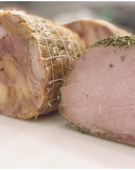 Roast Turkey Rump with Herbs