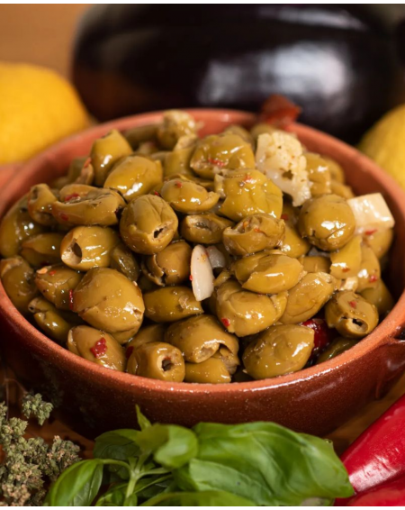 Seasoned Crushed Olives