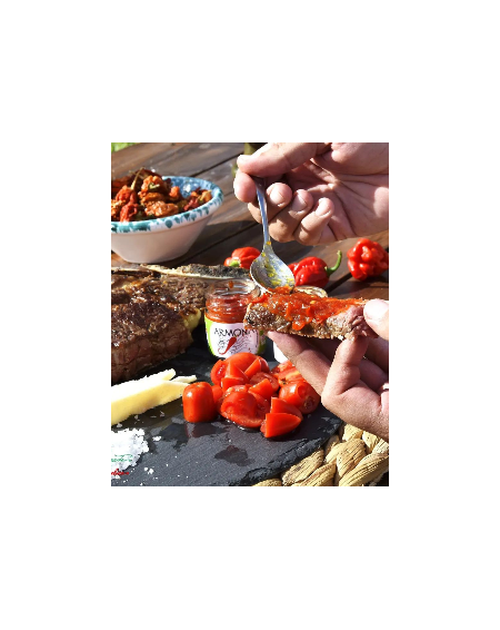 ARMONIA Confettura di Peperoni e Peperoncini piccanti