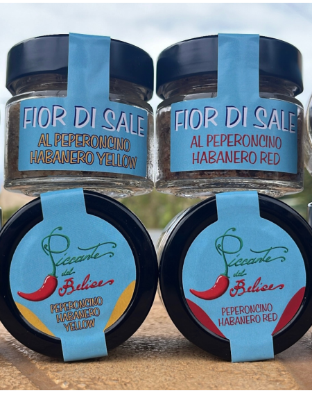 Fior di sale aromatizzato al peperoncino