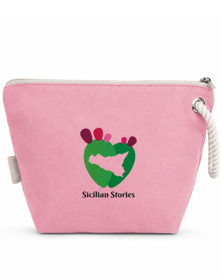 Sicilian Stories Pink Clutch Bag