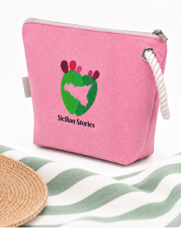 Sicilian Stories Pink Clutch Bag