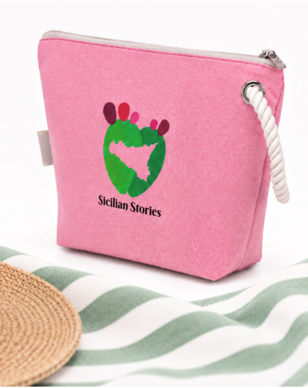 Sicilian Stories Pink Clutch Bag