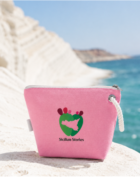 Sicilian Stories Pink Clutch Bag
