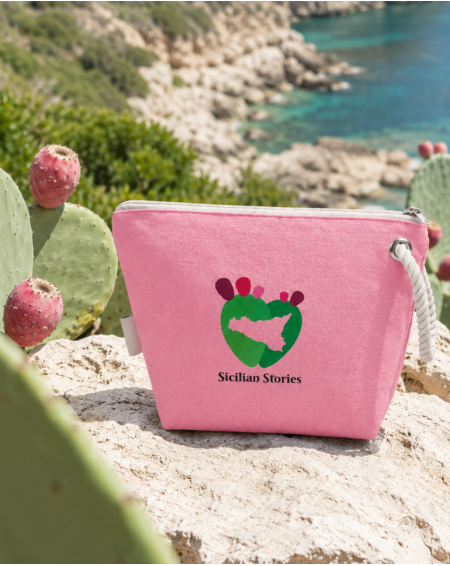 Sicilian Stories Pink Clutch Bag