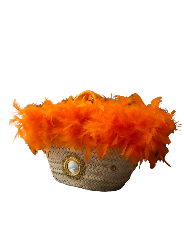 Orange Feather Coffa
